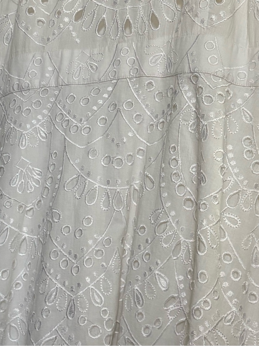 Michael Kors White Eyelet Cotton Dress NWT - Picture 5 of 16
